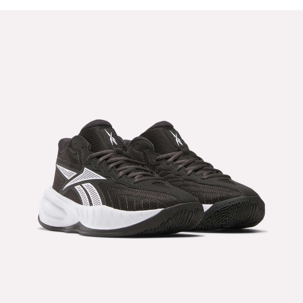 Reebok Black and White Athletic Shoes